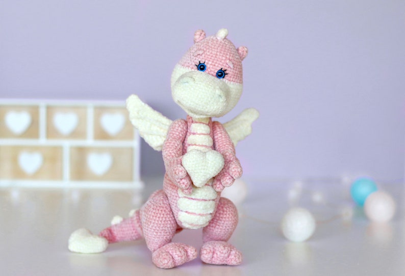 Crochet pattern: Little Dragon imagem 1