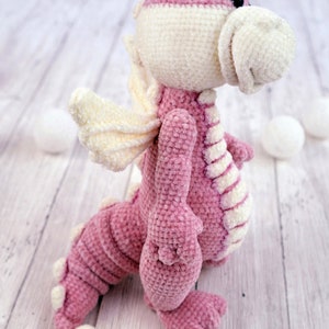 Crochet pattern: Little Dragon imagem 7