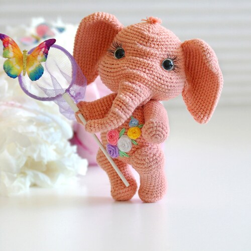 Baby Elephant Crochet Pattern Etsy