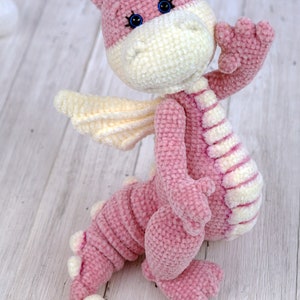 Crochet pattern: Little Dragon imagem 4