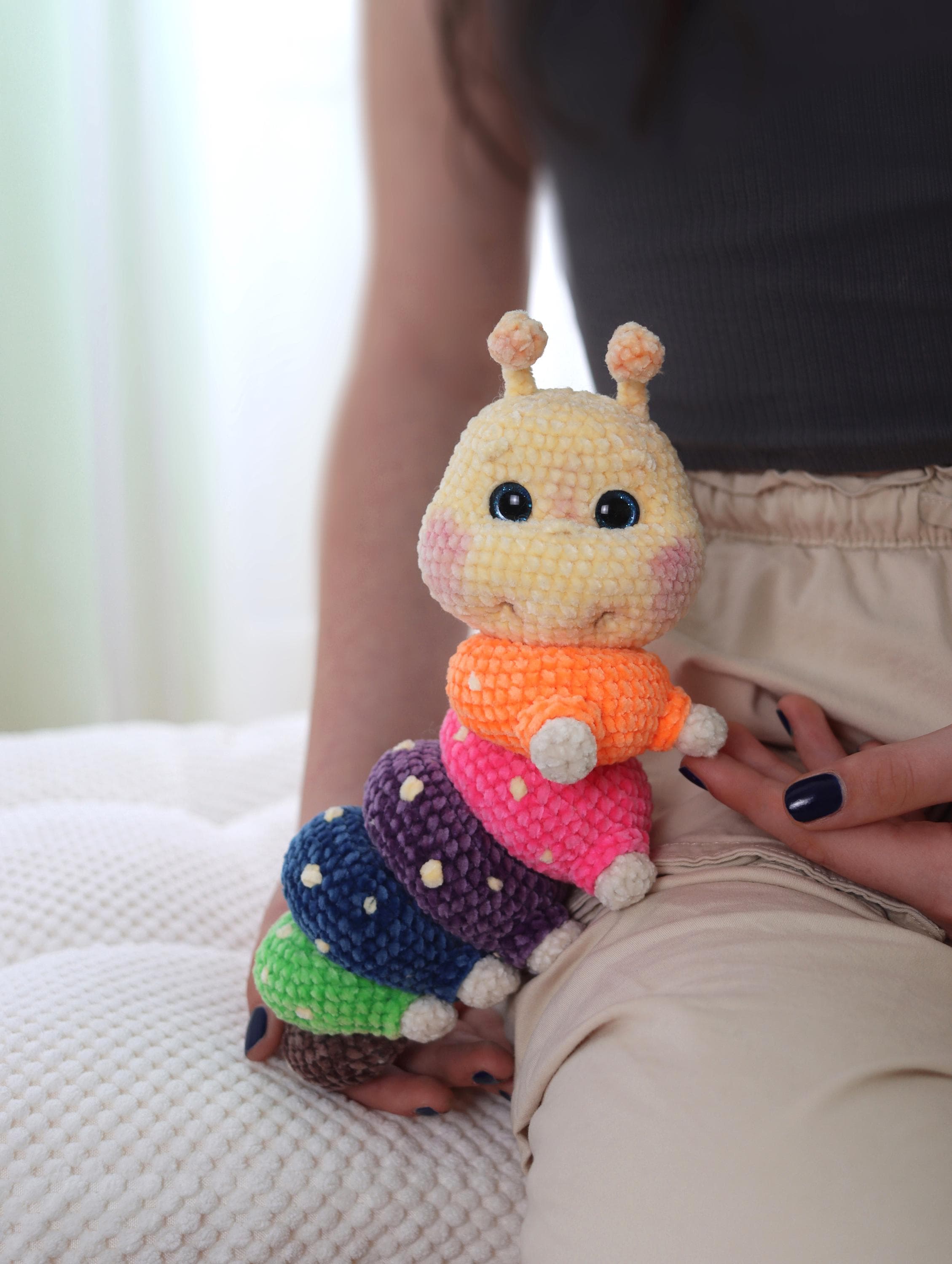 Crochte pattern: Caterpillar Emily