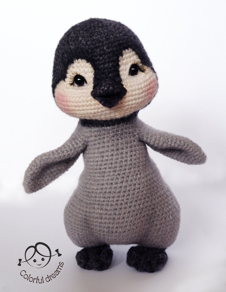 Crochet pattern Penguin girl Lina image 5