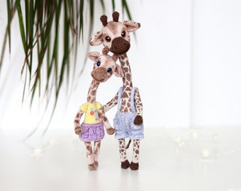 Crochet pattern "two giraffes"