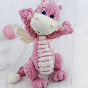 Crochet pattern: Little Dragon imagem 6