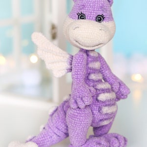 Crochet pattern: Little Dragon imagem 3