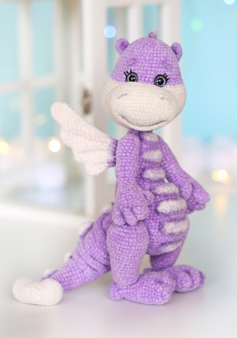 Crochet pattern: Little Dragon imagem 3