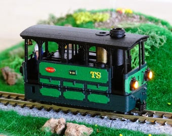 Tramway 030 Turbize de la Sarthe for narrow gauge HOe / HOn30 for Kato 109 & 103