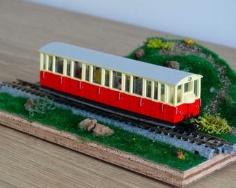SPB B41 passenger car for narrow gauge HOe / HOn30