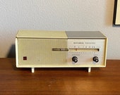 vintage National Panasonic AM Radio mid century atomic tested works