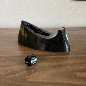 vintage Scotch tape dispenser | black