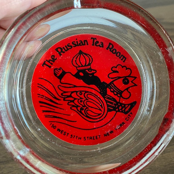 Russian Tea Room ashtray | New York City souvenir