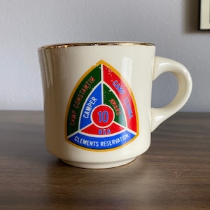 Boy Scouts Circle Ten | ceramic coffee mug | Camp Constantin Clements Texoma