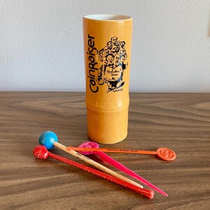 Cain Raiser Tiki mug Holiday Inn Waikiki | Daga Hawaiian Tiki theme souvenir bamboo