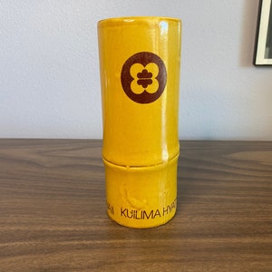 Kuilima Hyatt Hawai Tiki mug | souvenir bamboo