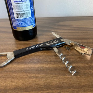 bottle opener | Maculan Winery, Italy | can opener wine corkscrew