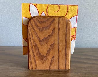 wood napkin holder | simple modern