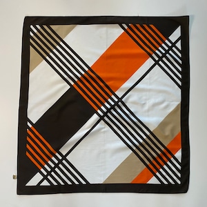 scarf geometric made in Italy