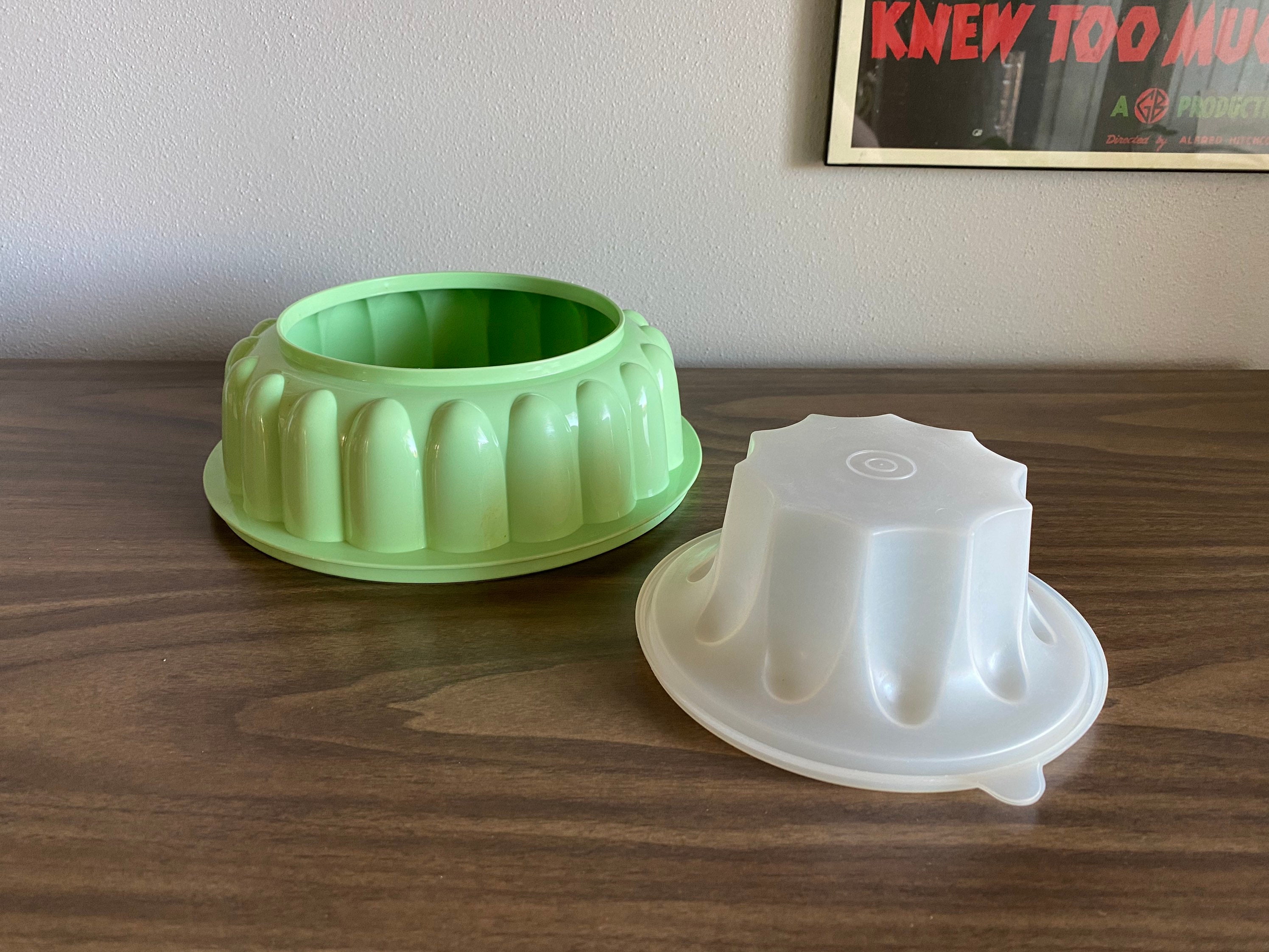 タッパーウェア ゼリー型 3個セット 1201 1202 1203 ミントグリーン