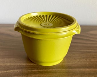 Tupperware canister choose color | yellow orange avocado green | replacement 886