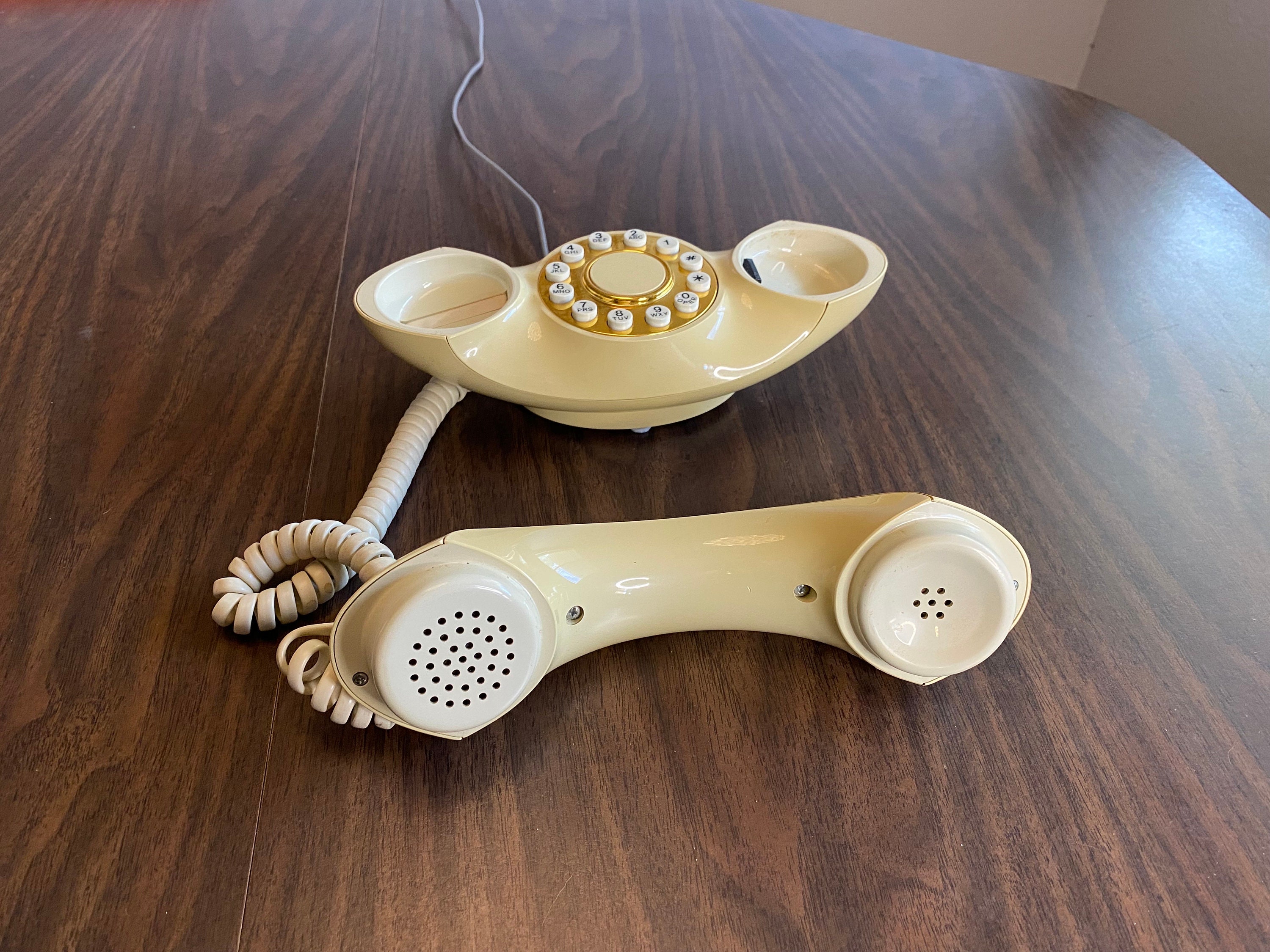 Genie Touch Tone Push Button Telephone - Etsy