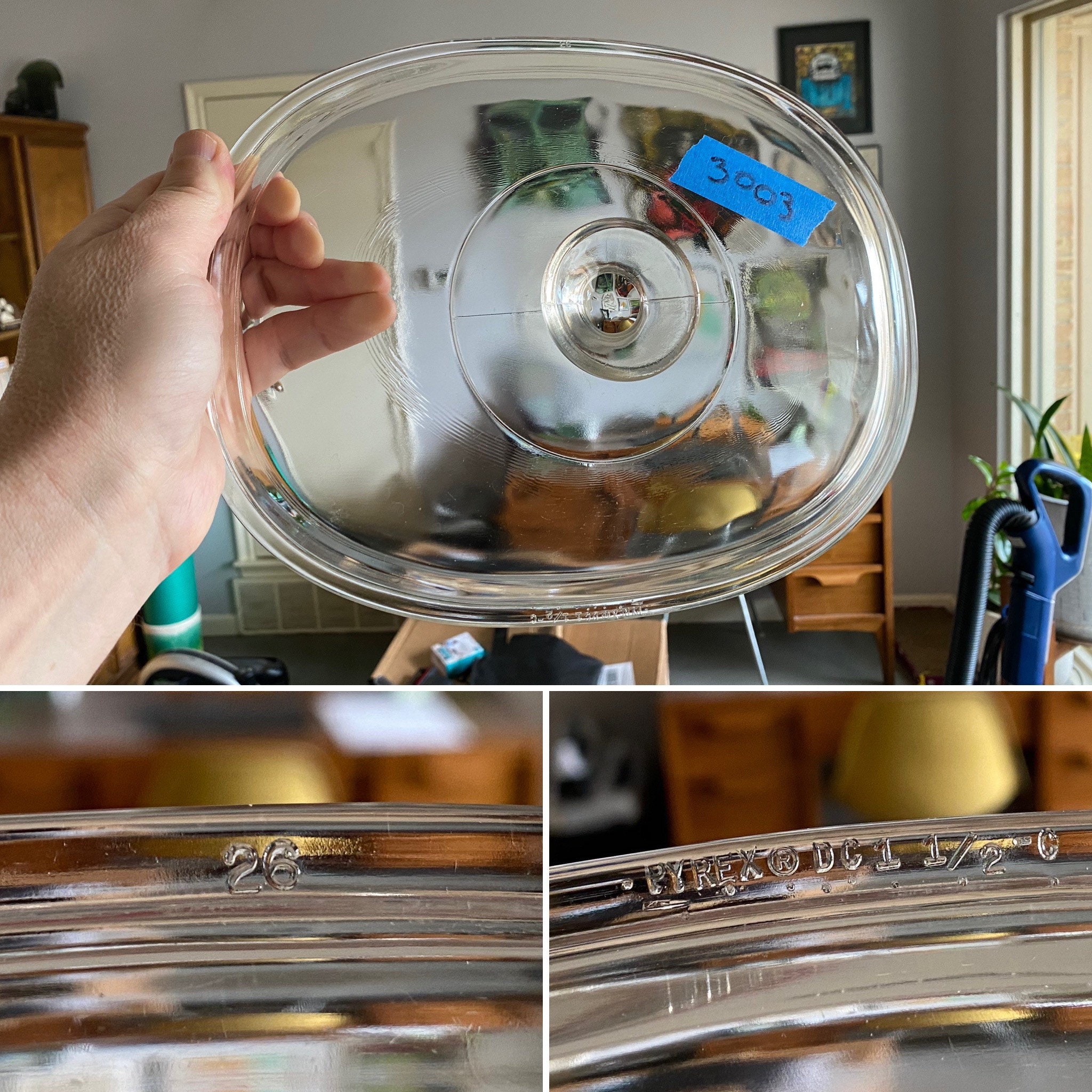 Pyrex Lid Only SQUARE and OVAL Vintage Kitchen Fridge Etsy