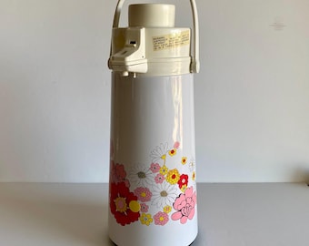 insulated pump carafe dispenser 64 oz