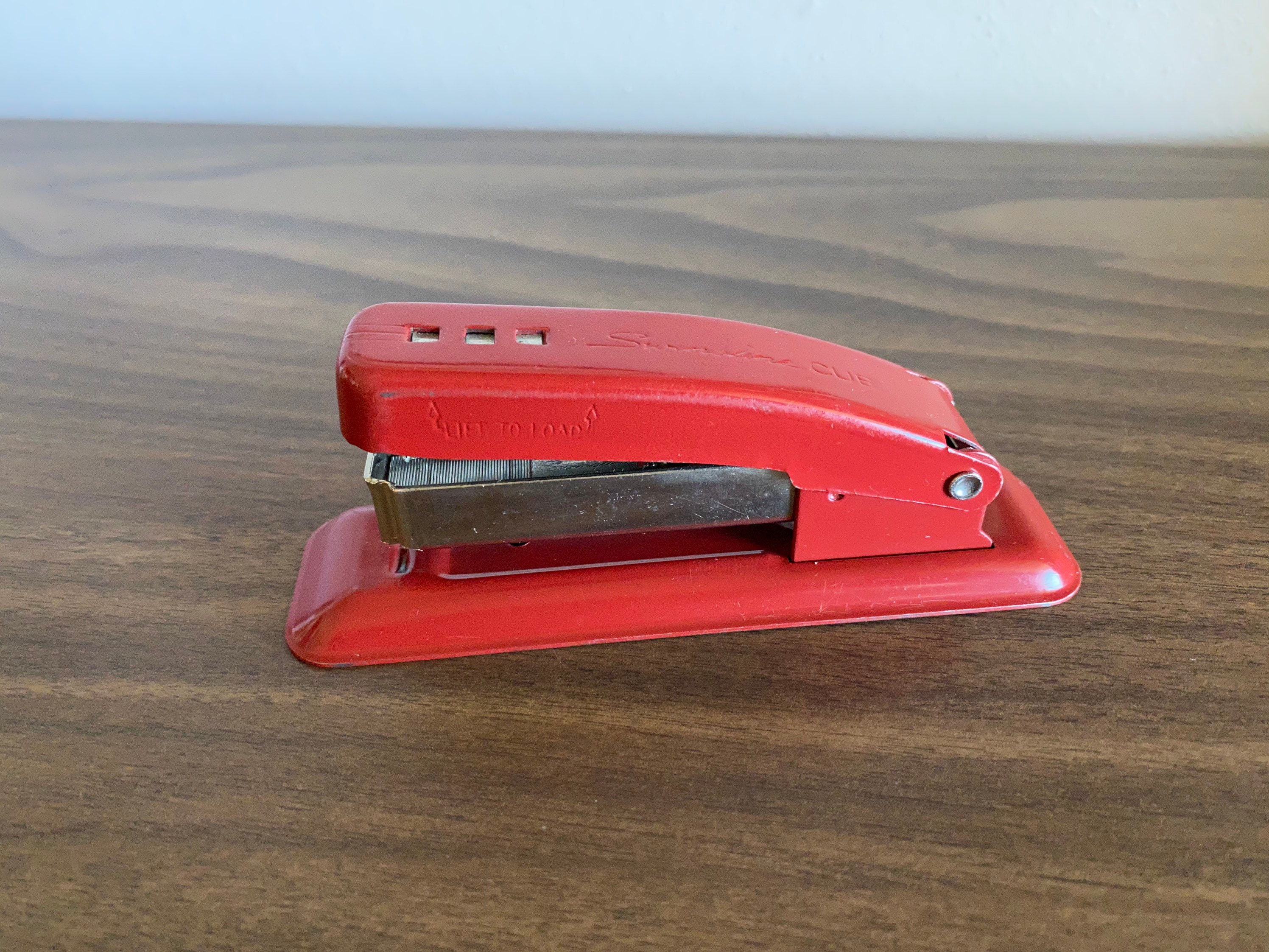 Cool Vintage Heavy Duty Metal Retro Desk Stapler 