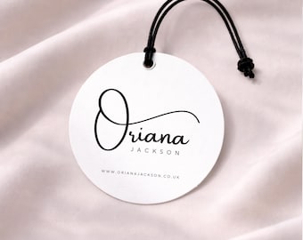 Clothing Hang Tags, Round Clothing Tags, Wedding Tags, Business Tags, Wedding Favour Tags, Business Logo Tags, Clothing Tags, Business Cards