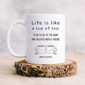 Personalised Best Friend Mug, Friend Mug, Friends Mug, Best-Tea, Mug Gift, Friend Gift, Sister Mug, Daughter Mug, Gift For Friend