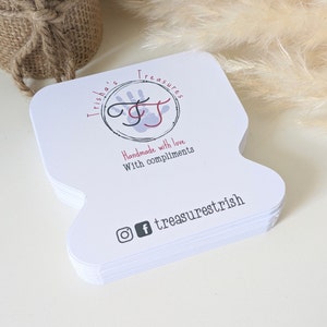 Armbandkaarten, kaart met bedrijfslogo, armbandhouder, sieradenhouder, sieradenkaart, bedrijfslogo