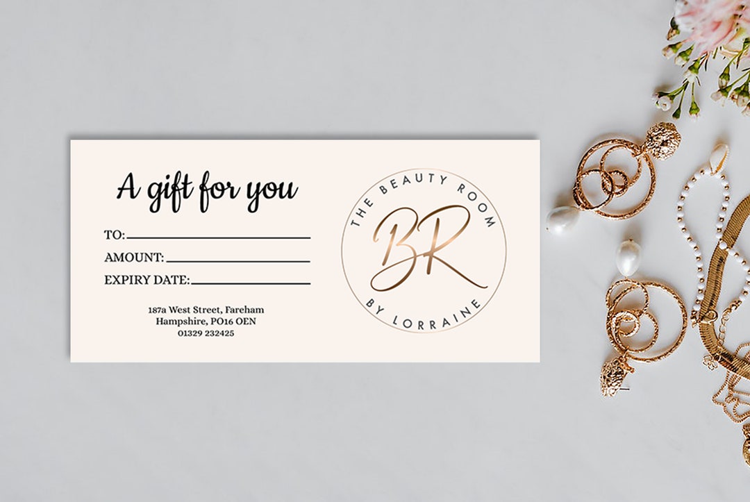 Gift Vouchers Custom Printed Gift Certificate Small Business - Etsy UK
