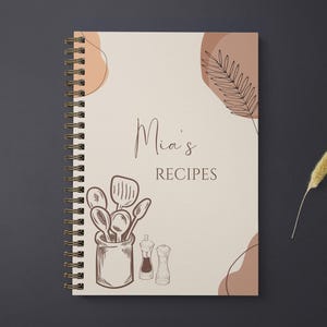 Receptenboek, gepersonaliseerd receptenboek, kookboek, bakkersreceptenboek