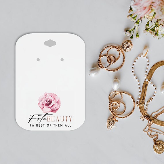 Etsy earring best sale cards
