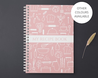 A5 Recipe Book, Cook Book, Bakers Recipe Book, My Recipe Book, Laminated Recipe Book
