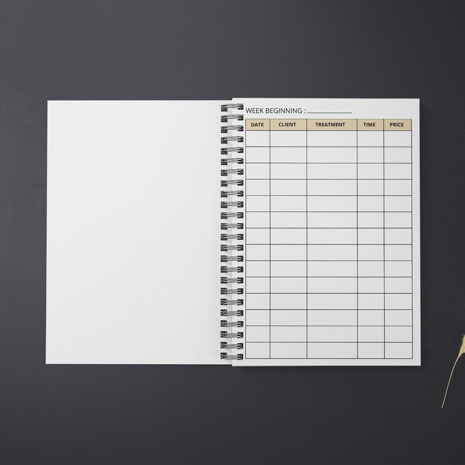 Dog Grooming Appointment Book Dog Groomer Client Record Book Etsy UK