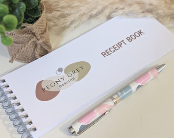 Business Receipt Book, Customer Receipt Book, Craft Fair, Market Seller, Craft Business