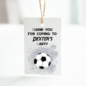 Etiquetas para festa de futebol, etiquetas de futebol, etiquetas personalizadas, sacolas de festa, obrigado por ter vindo à minha festa, festa de aniversário, lembrancinhas