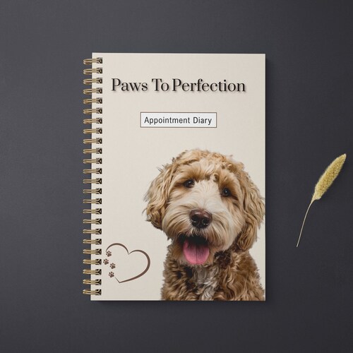 Dog Grooming Appointment Book Dog Groomer Client Record Book Etsy UK