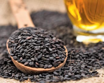 1500 BLACK SESAME Sesamum Indicum Vegetable Flower Seeds