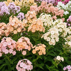 100 PHLOX OF SHEEP Pastel Mix Phlox Drummondii Multicolor Flower Seeds