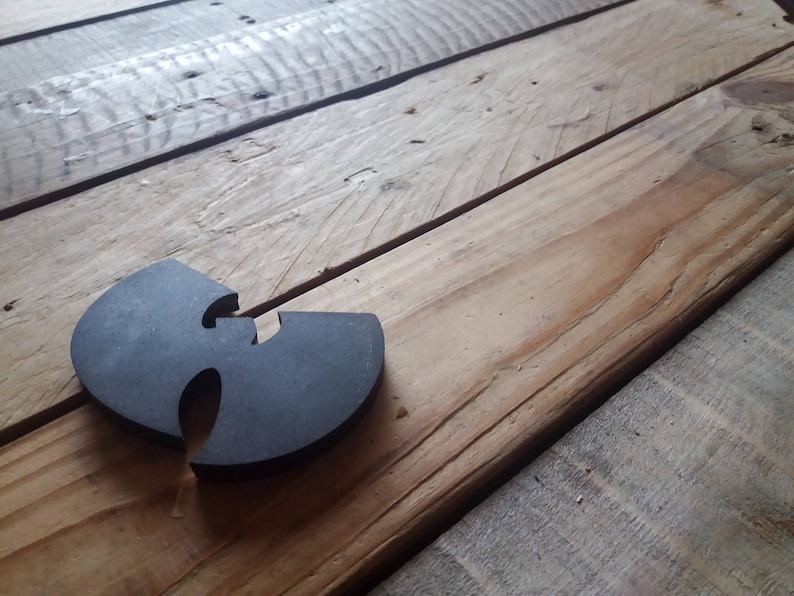 Wu-Tang Clan Inspired steel industrial Bottle Opener / Coaster / Paper Weight. Hip-hop, Rap, Music, Band, Gift, Christmas Stocking Filler image 5