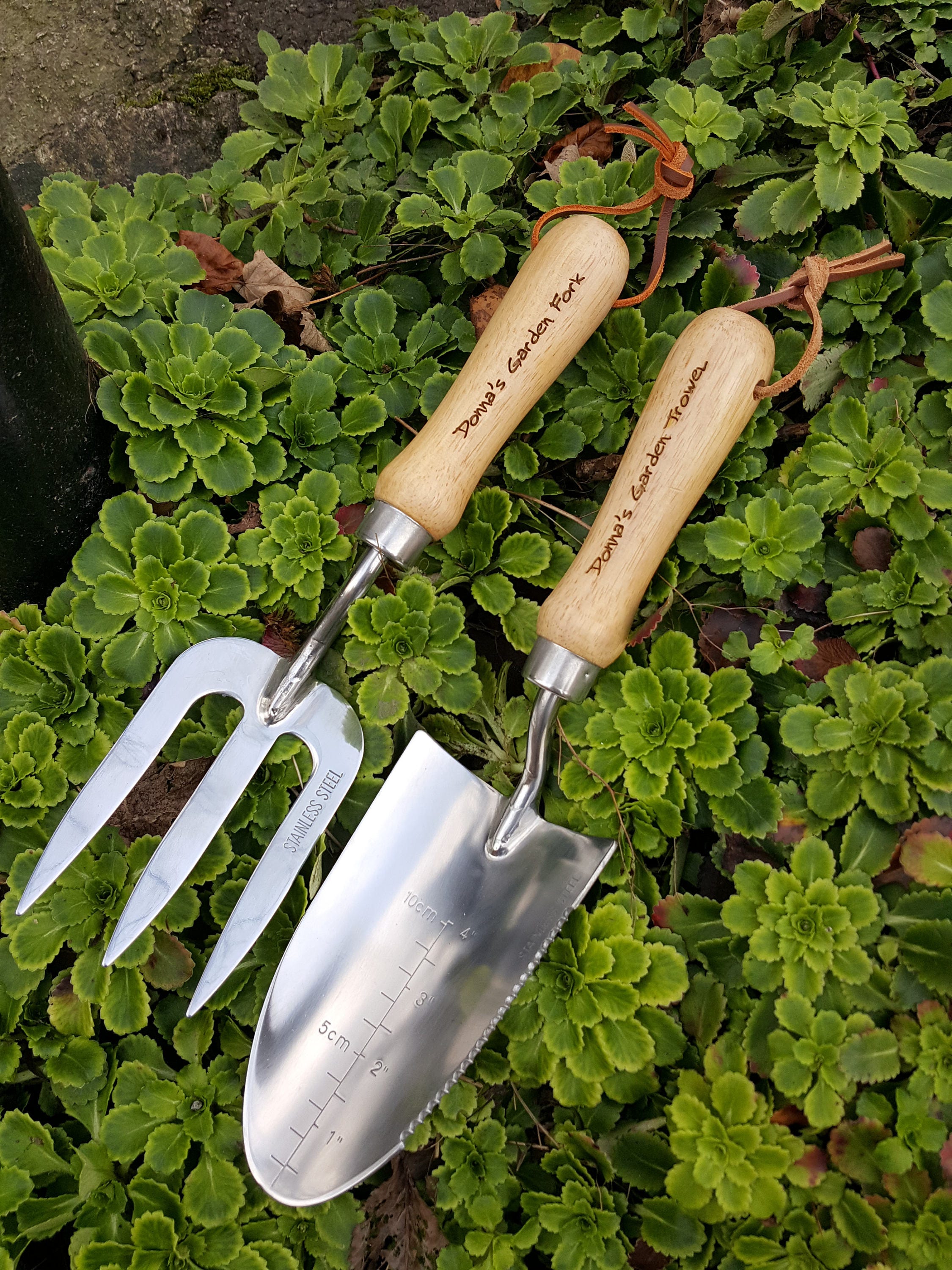 Personalised Gardening Tool Set from England Engraved for Etsy