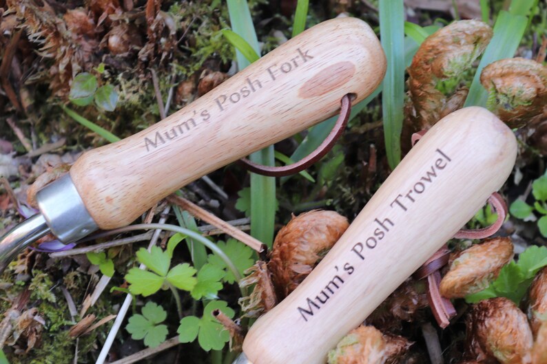 Personalised Gardening Tool Set from England Engraved for Etsy