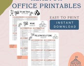 Moving Checklist Printable Decluttering Planner Digital Download Real Estate Listing Preparation Guide Template Relocation Planning Tool