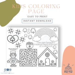 Real estate Open House Kids Coloring Activity Printable Realtor Coloring Page for open House Kid Friendly Activity March Open House Idea