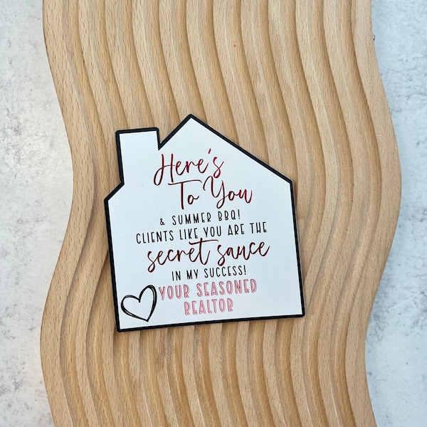 Real Estate Agent Thank You Gift Pop by Tag Client Appreciation Client Gift Dont Get Burned Summer Bbq Sunscreen Bottle Label Marketing