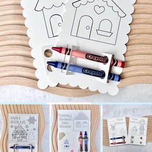 Real Estate Professional Coloring Card Kid Entertainment Kit Children Activity Sheet Marketing Tool Business Promotion Material Open House Supply Client Engagement Solution Property Showing Assistant Professional Presentation Cards Home