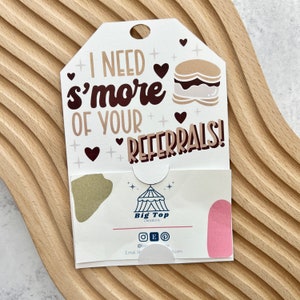 Realtor Referral Pop By Smore Tag Real Estate Marketing Client Gift Realtor Appreciation lender Referral Tags Client Thank You Ideas