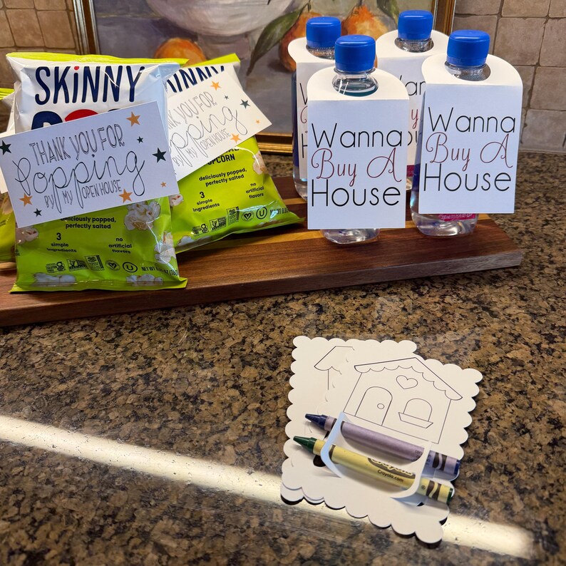 Kit de entretenimiento infantil con tarjetas para colorear de agentes inmobiliarios, hoja de actividades para niños, herramienta de marketing inmobiliario, decoración para sala de estar de apartamentos, jornada de puertas abiertas imagen 4