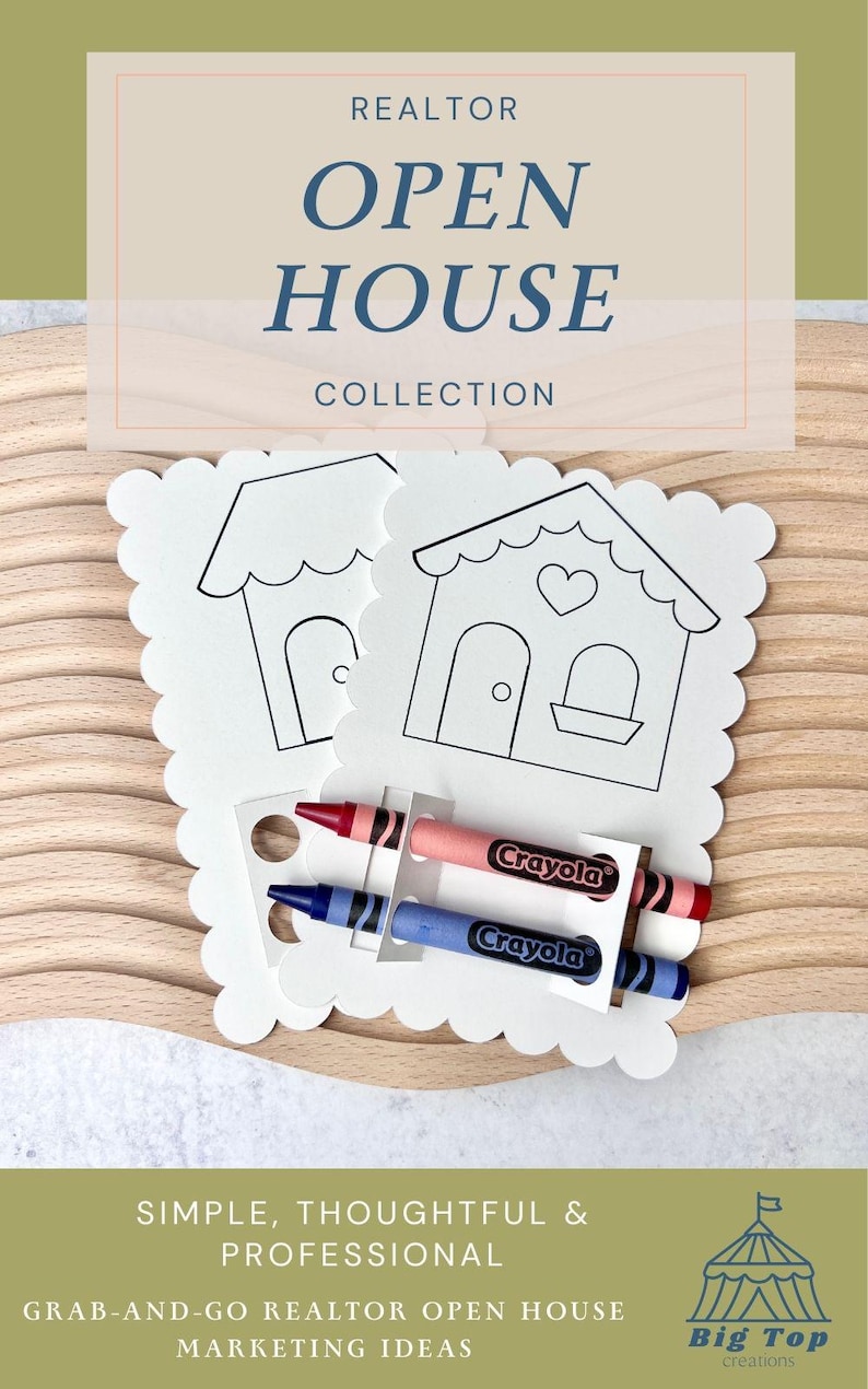 Kit de entretenimiento infantil con tarjetas para colorear de agentes inmobiliarios, hoja de actividades para niños, herramienta de marketing inmobiliario, decoración para sala de estar de apartamentos, jornada de puertas abiertas imagen 11